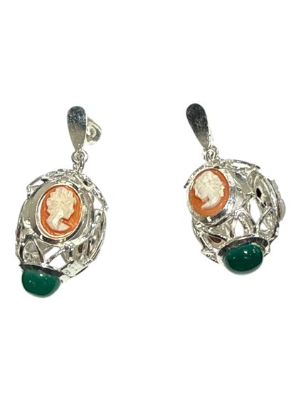 Pendientes Mandile 1922 Mujer Cammei  in Plata Conchiglia 2MORCM39 - 2MORCM39